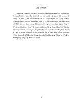 Phân tích thiết kế hệ thống thông tin quản lý nhân sự tại công ty CP vật tƣ thiết bị xây dựng việt nam 