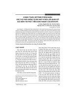 Kháng thuốc Gefitinib ở bệnh nhân ung thư phổi không tế bào nhỏ và mối liên quan với đột biến thứ phát trên vùng Kinase của gen EGFR