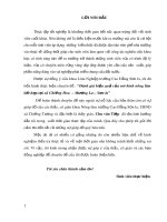 Chuyên đề tốt nghiệp: Đánh giá hiệu quả của mô hình nông lâm kết hợp tại xã Chiềng Hoa, Mường La, Sơn La