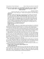 Khảo sát sự hài lòng của người bệnh nội trú về giao tiếp ứng xử của nhân viên y tế Bệnh viện trường Đại học Y khoa Thái Nguyên