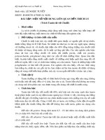 Bài tập Kỹ thuật Phân tích và Thiết bị: Một số nội dung liên quan đến trích ly (Trích Tanin từ vỏ Chuối)