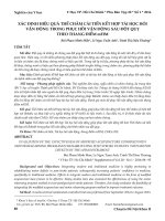 Xác định hiệu quả thể châm cải tiến kết hợp tái học hỏi vận động trong phục hồi vận động sau đột quỵ theo thang điểm mFIM