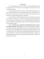 Ảnh hưởng của suy thoái kinh tế tới hoạt động kinh doanh của công ty TNHH thương mại dịch vụ vinh vượng 