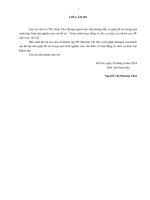 Hoàn thiện hoạt động tổ chức sự kiện của khách sạn JW marriott, hà nội 