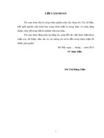 Khóa luận tốt nghiệp: Đánh giá tình hình hoạt động dịch vụ của các hợp tác xã tại xã Mai Lâm, huyện Đông Anh, thành phố Hà Nội