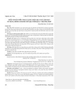 Phẫu thuật điều trị sa tạng chậu qua ngả âm đạo sử dụng Mesh 6 nhánh: Kết quả sớm qua 7 trường hợp