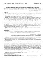 Nghiên cứu đặc điểm lâm sàng và hình ảnh điện tâm đồ ở bệnh nhân suy tim tại Bệnh viện Đa khoa Trung tâm Tiền Giang