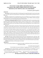 Tần suất và đặc điểm carcinôm dạ dày giai đoạn tiến triển ở bệnh nhân đã từng được nội soi dạ dày nhưng chưa xác định bệnh