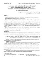 Đánh giá hiệu quả của việc thay đổi tư thế trên trẻ sơ sinh non tháng, nhẹ cân tại khoa hồi sức sơ sinh Bệnh viện Nhi Đồng 2 từ 1/6/2017 đến 1/11/2017