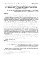 Tìm hiểu các yếu tố nguy cơ đối với hiện tượng bỏ trị của bệnh nhi mắc lao tại Bệnh viện Phạm Ngọc Thạch trong 2 năm 2011-2012