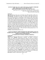 Đánh giá hiệu quả của loratadin (kháng H1) trong phối hợp điều trị bệnh zona tại khoa da liễu - Bệnh viện Đa khoa Trung Ương Thái Nguyên