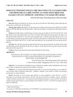 Khảo sát tính khả thi của việc đeo vòng lắc tay nhận diện cho bệnh nhi của điều dưỡng và thân nhân bệnh nhi tại khu cấp cứu nhiễm Bệnh viện Nhi Đồng 2 từ tháng 4/2015 đến tháng 9/2015