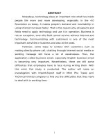 A study on difficulties in writing english business email of import export staff in minh phu trade and technical limited company 