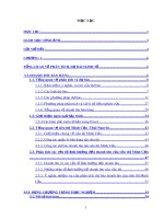 Tiểu luận: Xây dựng chương trình dự báo doanh thu bán hàng cho siêu thị Minh Cầu - Thái Nguyên