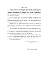 Phát triển cho vay tiêu dùng cá nhân tại ngân hàng nông nghiệp và phát triển nông thôn việt nam – chi nhánh mỹ hào – phòng giao dịch dị sử 