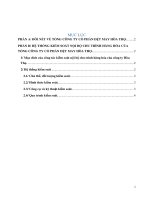 Đề tài: Hệ thống kiểm soát nội bộ chu trình hàng hóa tại Tổng Công ty Cổ phần Dệt may Hòa Thọ