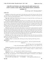 Chuyển ngữ bảng câu hỏi chuyên biệt khảo sát chất lượng cuộc sống trên bệnh nhân Addison AddiQoL-30