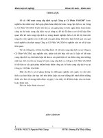 Kế toán cung cấp dịch vụ tại công ty cổ phần VACOM 