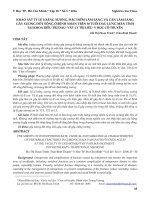 Khảo sát tỷ lệ loãng xương, đặc điểm lâm sàng và cận lâm sàng gãy xương đốt sống ở bệnh nhân trên 50 tuổi đau lưng mãn tính tại khoa điều trị đau - vật lý trị liệu - y học cổ truyền