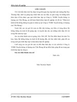 Phân tích thiết kế hệ thống thông tin quản lý nhân sự tại công ty TNHH truyền thông và quảng cáo tiền phong 