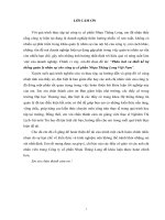 Phân tích và thiết kế hệ thống quản lý nhân sự cho công ty cổ phần nhựa thăng long việt nam 