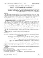 Can thiệp nội mạch trong điều trị cấp cứu bệnh lý tiết niệu tại Bệnh viện Chợ Rẫy