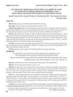 Xây dựng quy trình khảo sát sự phân tán nhiễm sắc chất của tinh trùng (Sperm Chromatin Dispersion – SCD) dùng trong đánh giá phân mảnh DNA tinh trùng người