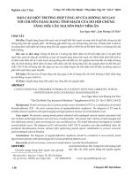 Báo cáo trường hợp tăng áp cửa không xơ gan với chuyển dạng hang tĩnh mạch cửa do hội chứng tăng tiểu cầu nguyên phát tiềm ẩn