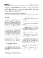 Nghiên cứu một số yếu tố tiên lượng nặng liên quan đến tỷ lệ tử vong ngay sau 48 giờ can thiệp động mạch vành qua da