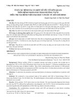 Tỉ lệ các bệnh da và một số yếu tố liên quan trên bệnh nhân đái tháo đường typ II điều trị tại Bệnh viện Đại học Y Dược TP. Hồ Chí Minh