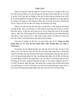 Nâng cao chất lượng dịch vụ các tour du lịch nhằm phát triển thương hiệu tại công ty vietrantour 