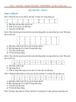 TOÁN 7 HKII bài tập tết 2017 2018 