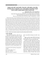 Đánh giá kết quả điều trị gãy liên mấu chuyển xương đùi ở người cao tuổi bằng phương pháp thay khớp háng bán phần chuôi dài