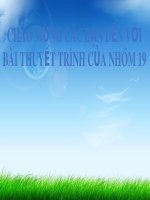 Bài thuyết trình đề tài: Những đặc điểm tự nhiên và kinh tế xã hội cần thiết để điều tra quy hoạch, thiết kế và xây dựng mô hình sản xuất giống và nuôi lươn thương phẩm