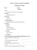 giao an tieng anh lop 9 moi thi diem tron bo