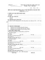 5a  biên bản họp về việc bổ nhiệm chức vụ quản lý công ty 