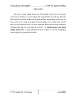 kế toán bán hàng trong doanh nghiệp thƣơng mại 