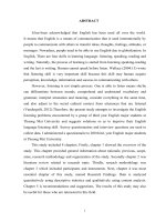 How to improve english listening skill of k52 english faculty students at TMU 