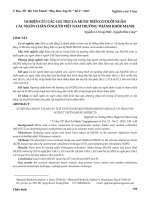 Nghiên cứu các giá trị của MUNE trên cơ duỗi ngắn các ngón chân ở người Việt Nam trưởng thành khỏe mạnh