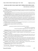 Đánh giá chức năng nhận thức ở bệnh nhân động kinh