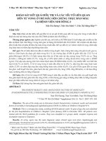 Khảo sát kết quả điều trị và các yếu tố liên quan đến tử vong ở trẻ mắc hội chứng thực bào máu tại Bệnh viện Nhi Đồng 2