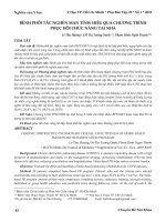 Bệnh phổi tắc nghẽn mạn tính: Hiệu quả chương trình phục hồi chức năng tại nhà