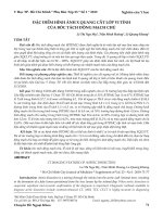 Đặc điểm hình ảnh X quang cắt lớp vi tính của bóc tách động mạch chủ