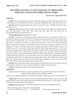 Đặc điểm lâm sàng và cận lâm sàng của bệnh nhân nhồi máu cơ tim cấp có biến chứng cơ học