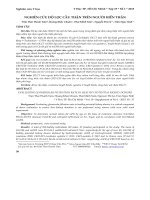 Nghiên cứu độ lọc cầu thận trên người hiến thận