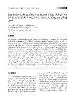 Bước đầu đánh giá mức độ thành công, thất bại và độ an toàn của kỹ thuật cấy máy tạo nhịp tái đồng bộ tim