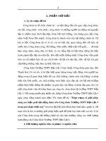 Đề tài: Thực trạng và giải pháp nâng cao hiệu quả vận động đoàn viên Công đoàn Trường THPT Hậu Lộc I trong giai đoạn hiện nay
