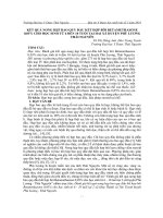 Kết quả nong hẹp bao quy đầu kết hợp bôi betamethasone 0,05% cho học sinh từ 6 đến 10 tuổi tại hai xã huyện Phú Lương, Thái Nguyên