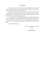 Nâng cao hiệu quả sử dụng lao động tại công ty TNHH ăn uống và tổ chức sự kiện nguy n đình, hà nội 