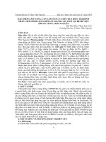 Đặc điểm lâm sàng, cận lâm sàng và kết quả điều trị bệnh nhân viêm phổi cộng đồng ở người cao tuổi tại Bệnh viện Trung Ương Thái Nguyên